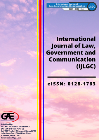International Journal of Law, Government and Communication (IJLGC)